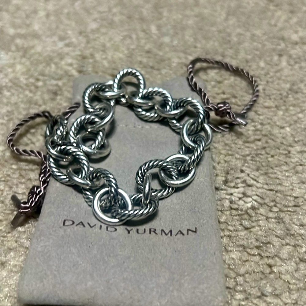 David Yurman chain bracelet